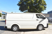 2018 Toyota Hiace KDH201R Van LWB 4dr Auto 4sp 955kg 3.0DT 2224U
